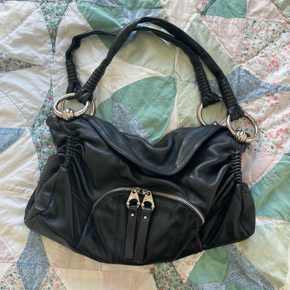 B MAKOWSKY Balenciaga-style shoulder bag